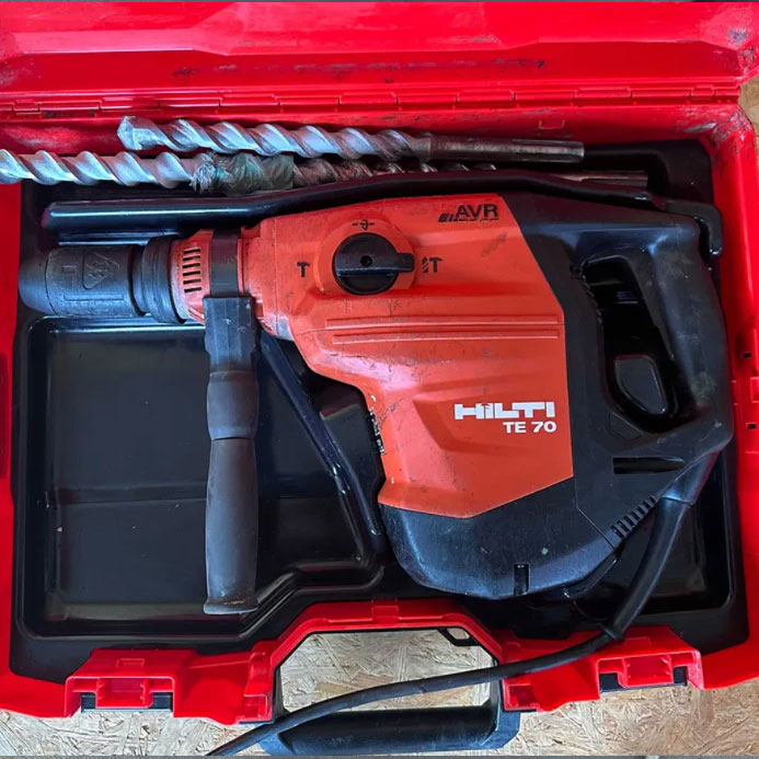 Młotowiertarka Hilti TE 70 AVR Zestaw Dłuta