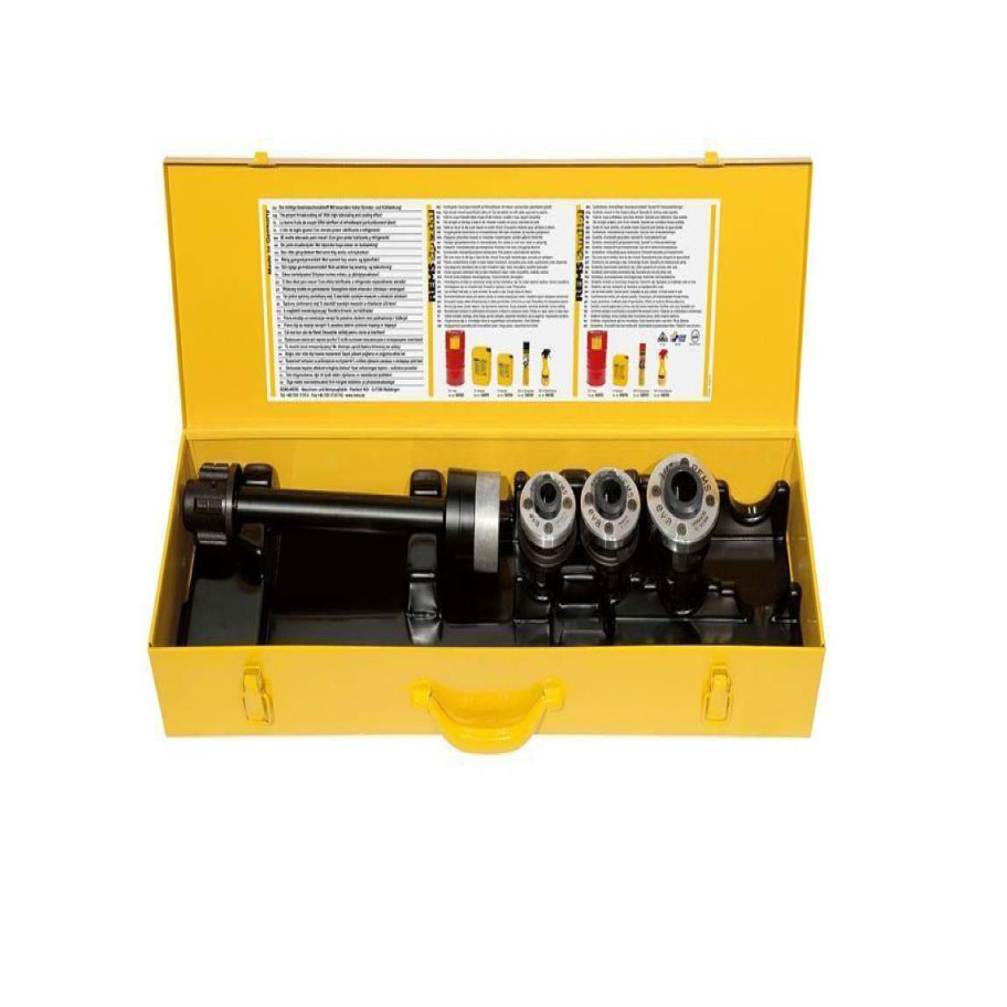 REMS GŁOWICE SZYBKOWYMIENNE S SET 3/8″-1/2″-3/4″ + PRZEDŁUŻKA 520025R